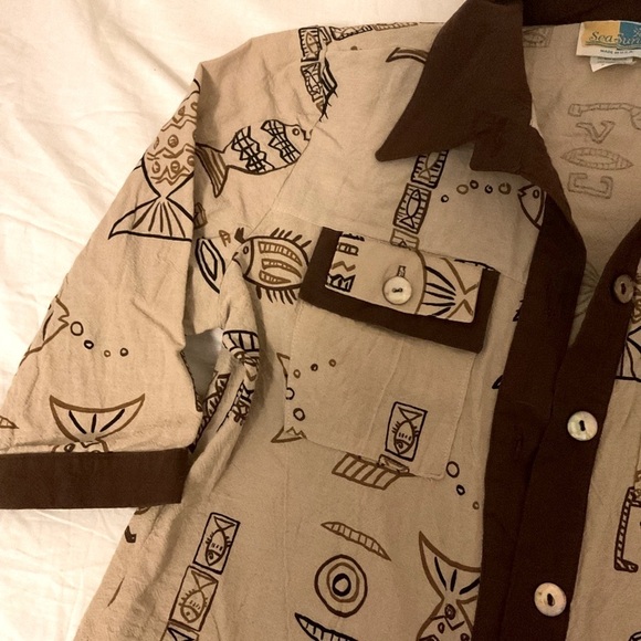 Sea Suns women button up shirt size x-small - Picture 13 of 13